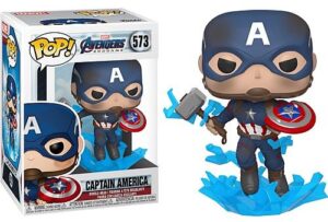 בובת פופ הנוקמים Endgame קפטן אמריקה עם מגן שבור Funko POP