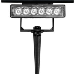 דוקרן סולארי לגינה 12W תקן IP65 מבית NISKO