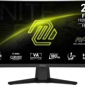 מסך מחשב גיימינג קעור MAG 244C 23.6'' FHD 180Hz שחור מבית MSI