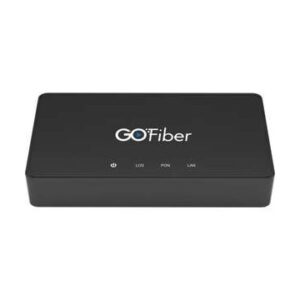 מתאם סיב אופטי GPON ONT Bridge 2.5GE GF25C לבן מבית GOFiber
