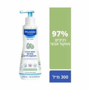 קרם גוף לתינוקות ולילדים לעור רגיל בנפח 300 מ"ל מבית Mustela