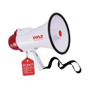 מגפון PMP30 בהספק 30W עם עוצמה מתכווננת שחור מבית Pyle