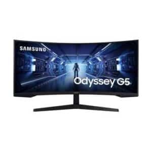 מסך מחשב גיימינג קעור Odyssey G5 34'' VA UltraWide שחור מבית Samsung