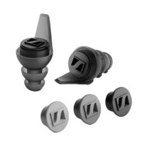 מסנני סאונד לאוזניים SoundProtex+ לקונצרטים ולפסטיבלים שקוף מבית Sennheiser