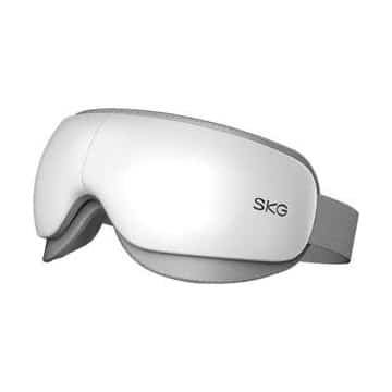 מכשיר עיסוי עיניים מתקפל ES500 עם Bluetooth ו-3 רמות חימום אפור מבית SKG