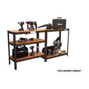 כוננית 5 מדפים מודולרית 180x90x40 ס"מ שחור מבית Smith