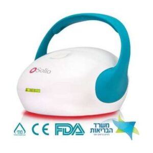 מכשיר לטיפול בכאבים דגם Alpha Cure בשילוב שלוש אנרגיות מבית Solio