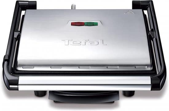 טוסטר לחיצה משולב גריל Inicio GC241D12 2000W כסוף מבית Tefal