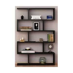 כוורת 5 תאים דגם Vered ZigZag שחור מבית Tudo Design