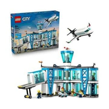 לגו שדה תעופה עם מטוס 60502 City מבית LEGO
