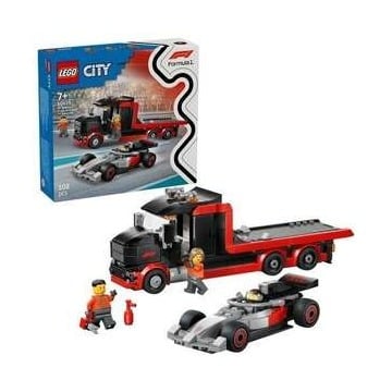 לגו City F1 משאית עם מכונית מרוץ Audi 60493 מבית LEGO