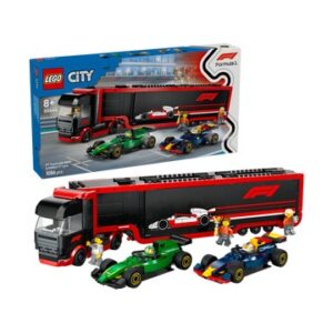 לגו City F1 משאית עם מכוניות RB20 ו-AMR24 60445 מבית LEGO