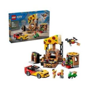 לגו חוויית משלוחי פיצות עם כלי רכב 60496 City מבית LEGO