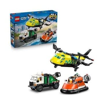 לגו רמיקס של מטוס משאית שירות ורחפת 60505 City מבית LEGO