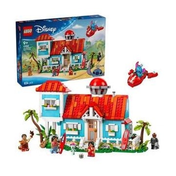 לגו בית החוף של לילו וסטיץ' 43268 Disney מבית LEGO