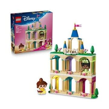 לגו מיני נסיכות בל וטיאנה עם טירה 43291 Disney מבית LEGO
