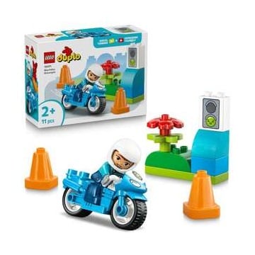 לגו אופנוע משטרתי כחול 10471 DUPLO מבית LEGO
