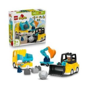 לגו כלי רכב לעבודות בנייה 3 ב-1 10475 DUPLO מבית LEGO