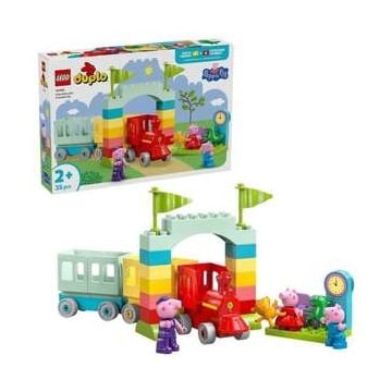 לגו פפה פיג טיול ברכבת עם סבא חזיר 10466 DUPLO מבית LEGO