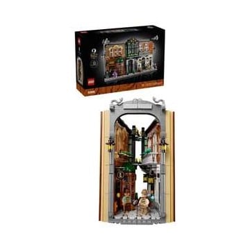 לגו דיורמה על מדף ספרים שרלוק הולמס 10351 Icons מבית LEGO