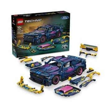 לגו Technic מוסך תיקונים בהתאמה אישית Ford Mustang GT 42236 מבית LEGO