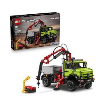 לגו Technic Mercedes Benz Unimog U 5023 עם עגורן 42242 מבית LEGO