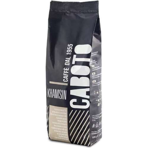 תערובת פולי קפה Crema Khamsin 100% ערביקה 1 ק''ג מבית Caboto