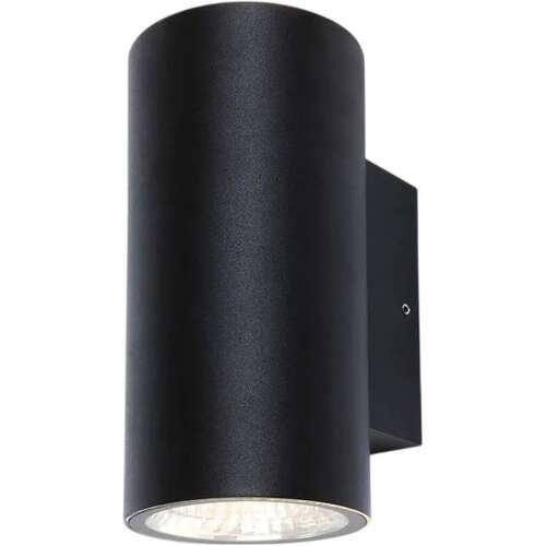 גוף תאורת קיר חוץ לגינה Lin 2x20W 3000K 2500 לומן שחור מבית Semicom